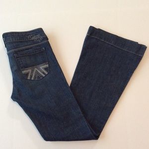 American Eagle Embroidered AE77 Bootcut Jeans 6